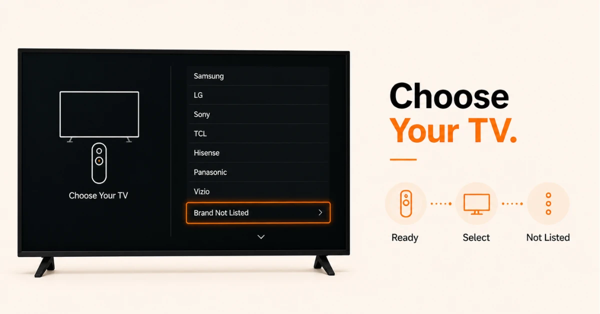 How to program fire stick remote to control tv volume