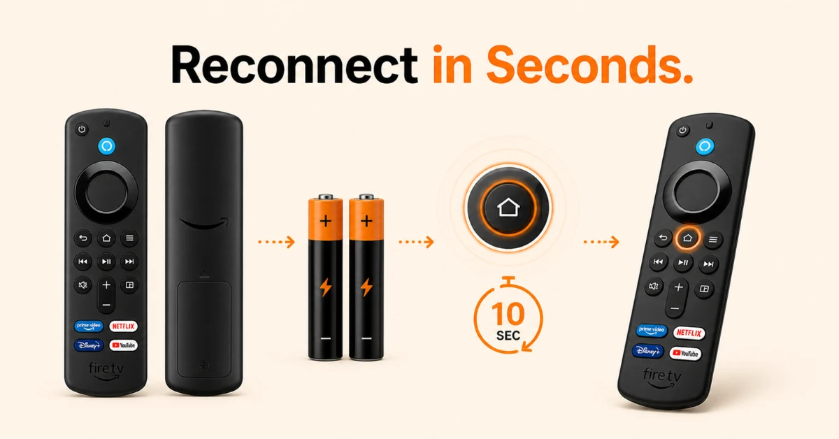 Why does my fire stick remote keep disconnecting