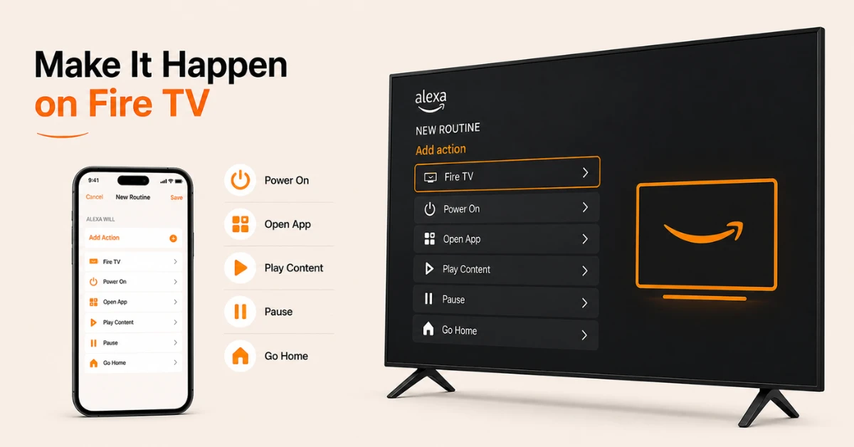 How do I set up Alexa routines with Firestick?