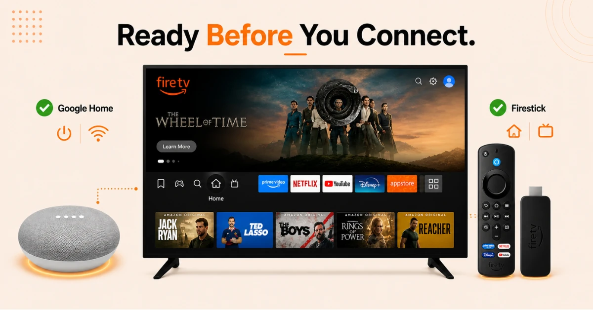 Can I use google home to control fire stick