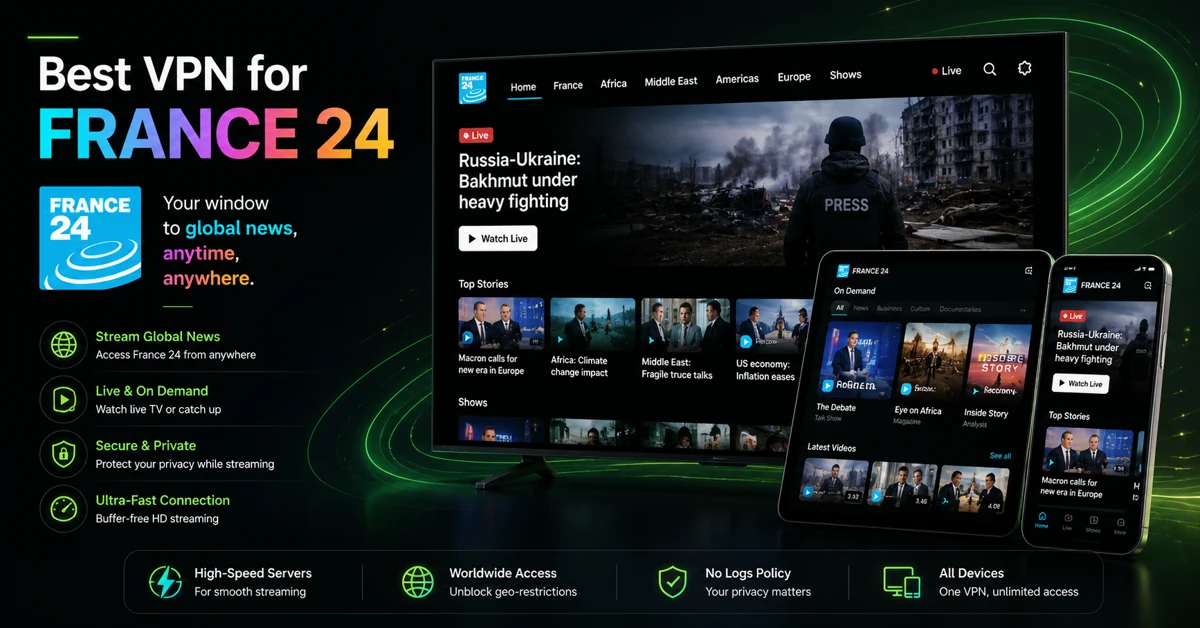 Best VPN for France 24