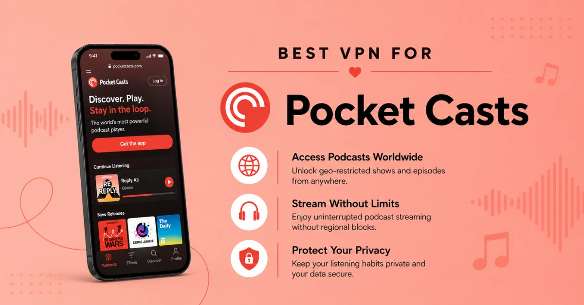Best VPN for Pocket Casts