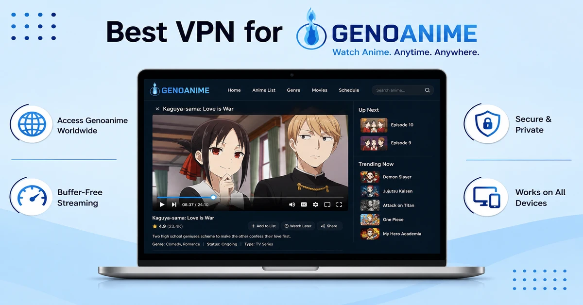 Best VPN for Genoanime