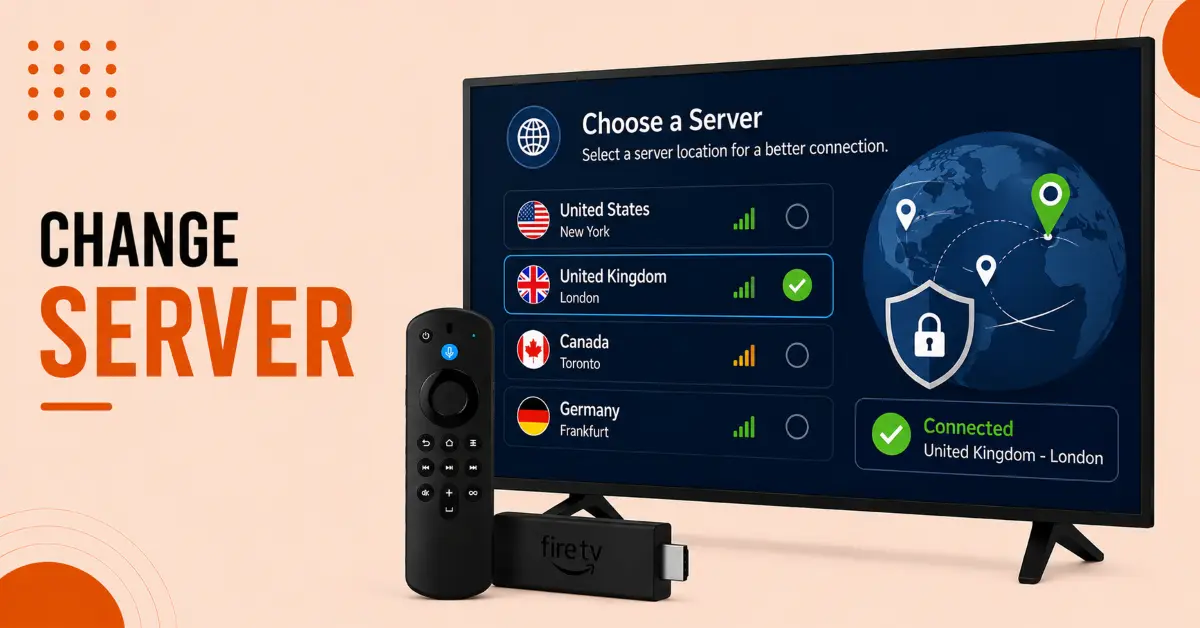 Switch to Different VPN Server