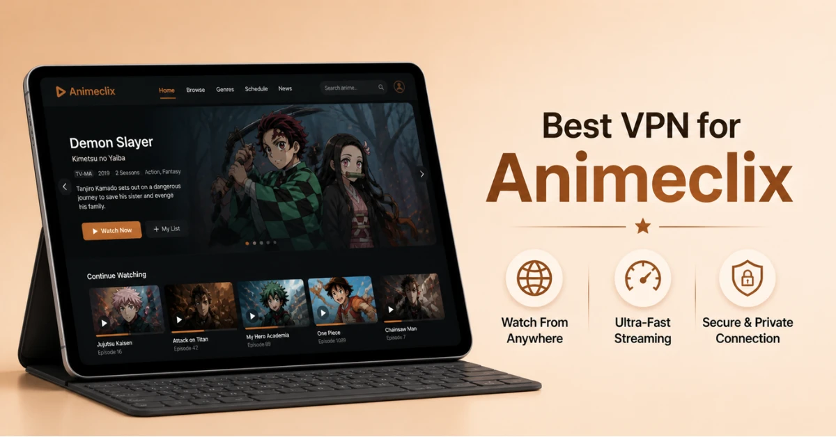 Best VPN for Animeclix