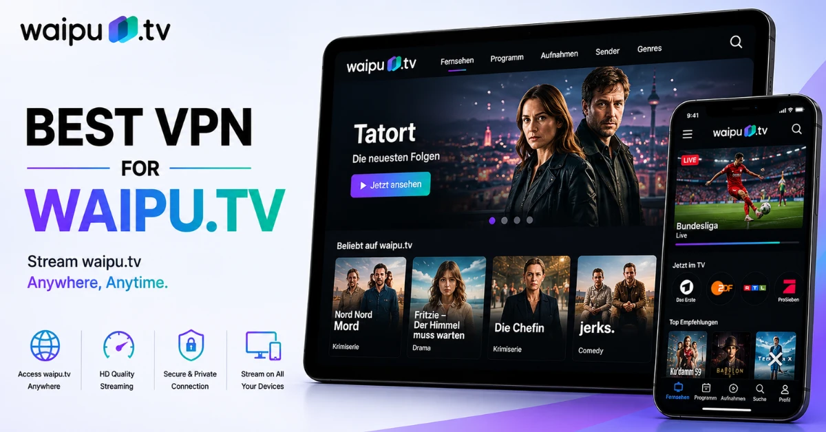 Best VPN for waipu.tv