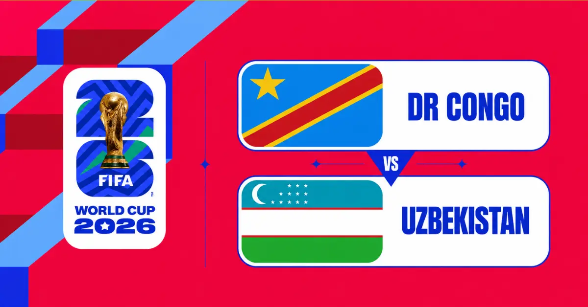 Watch DR Congo vs Uzbekistan Live, FIFA World Cup