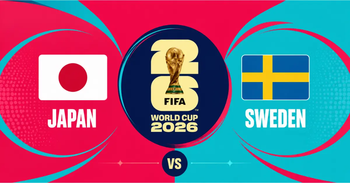 Watch Japan vs Sweden Live, FIFA World Cup