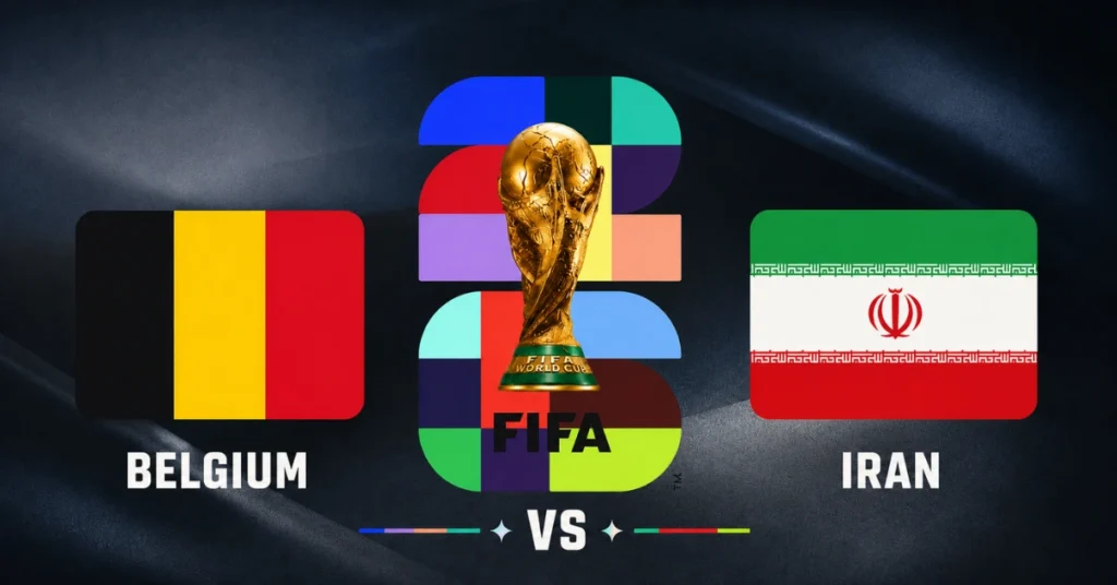 Watch Belgium vs Iran Live, FIFA World Cup