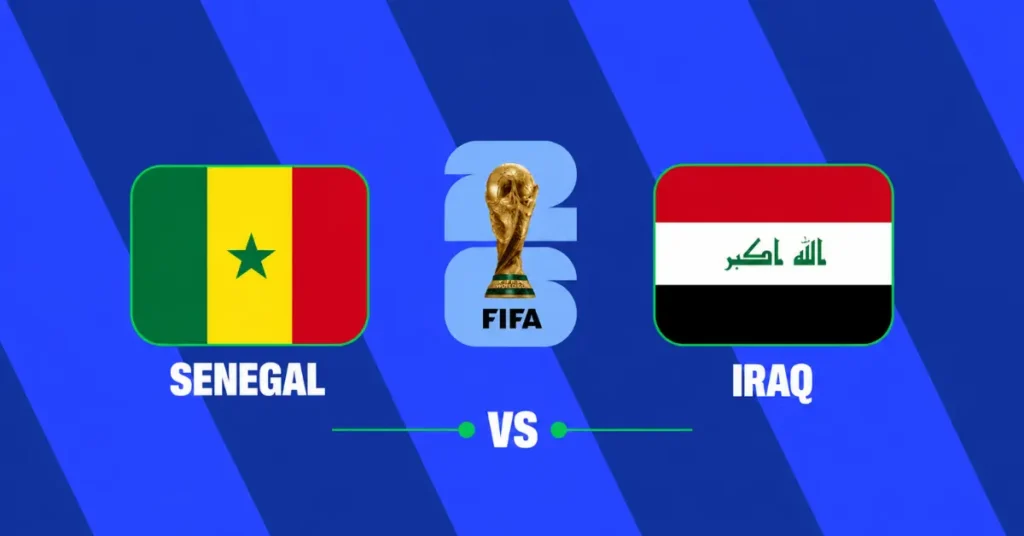 Watch Senegal vs Iraq Live, FIFA World Cup
