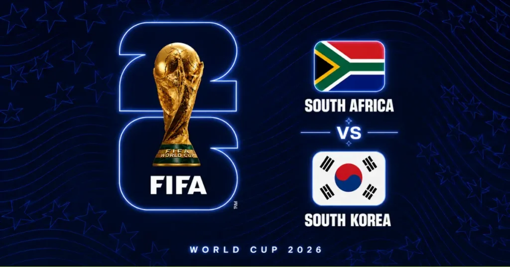Watch South Africa vs South Korea Live, FIFA World Cup