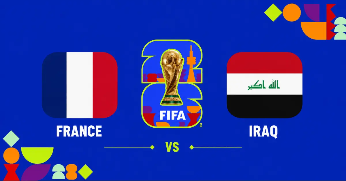 Watch France vs Iraq Live, FIFA World Cup