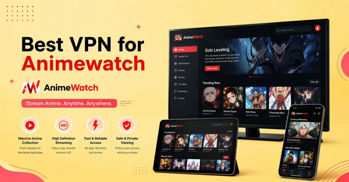 Best VPN For Animewatch