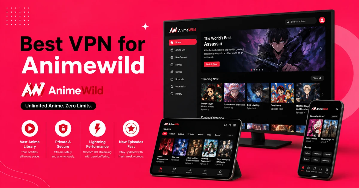 Best VPN For Animewild