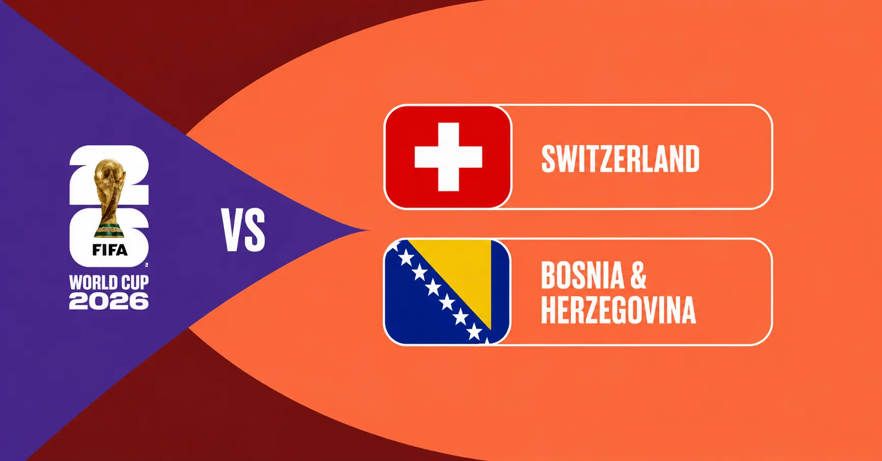 Watch Switzerland vs Bosnia & Herzegovina Live, FIFA World Cup