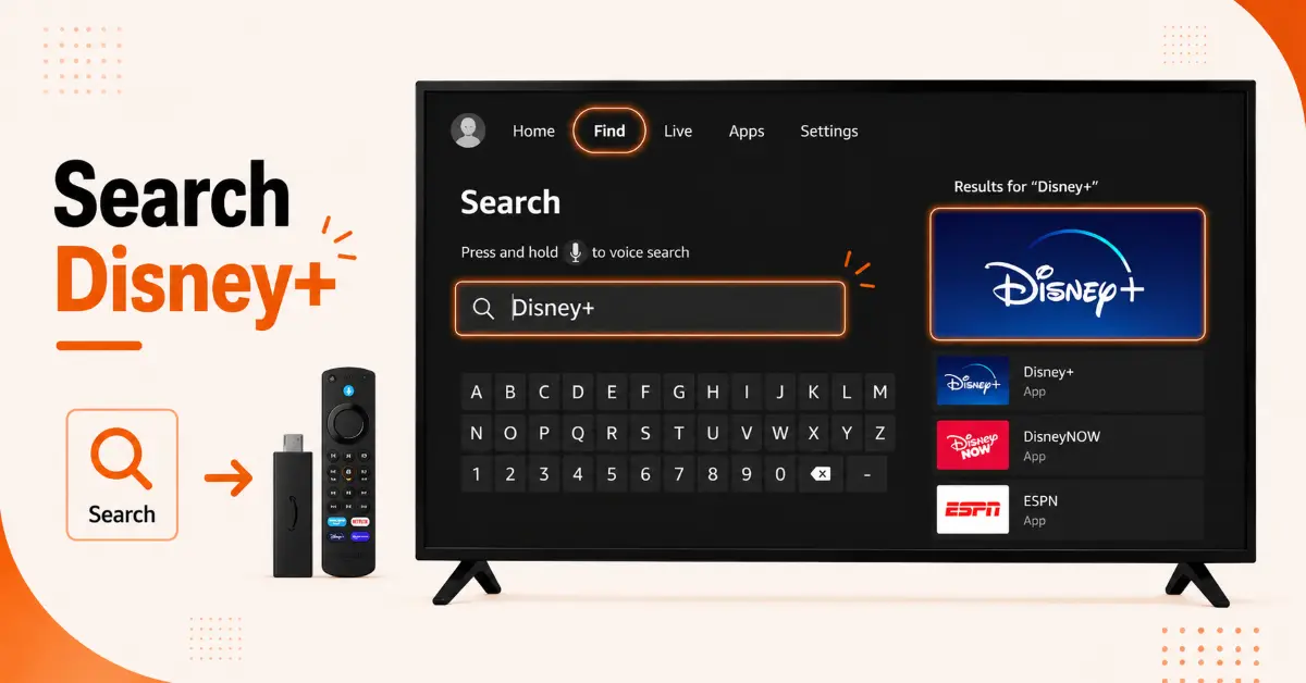 Find the Disney+ App