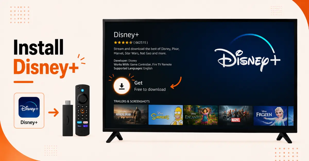 Download and Install Disney+