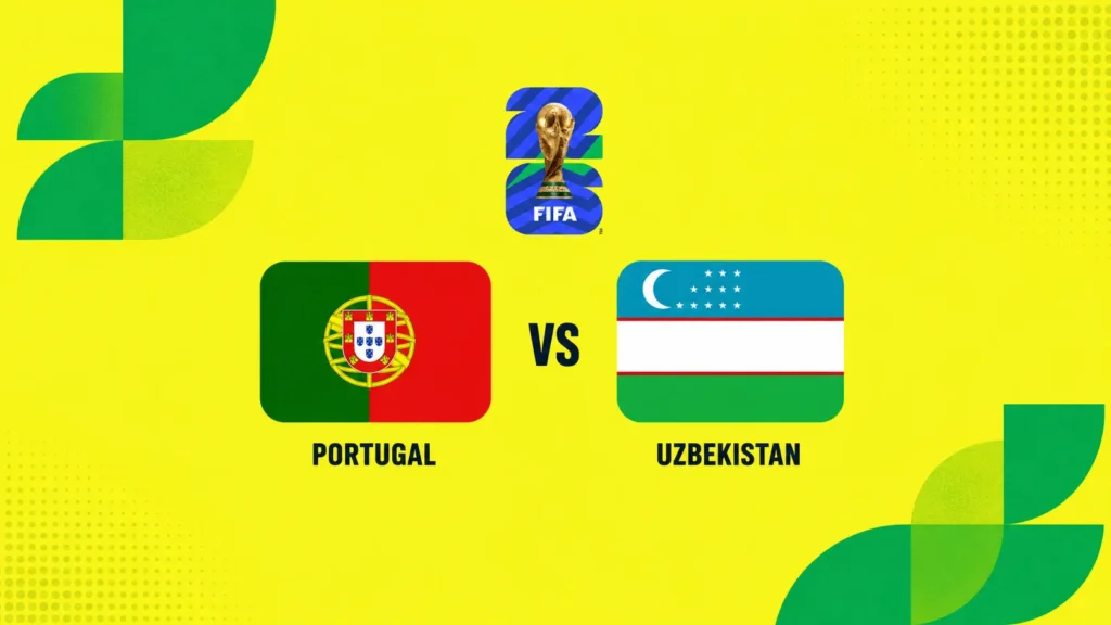 Watch Portugal vs Uzbekistan Live, FIFA World Cup