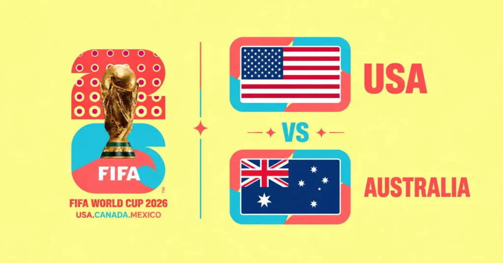 Watch USA vs Australia Live, FIFA World Cup