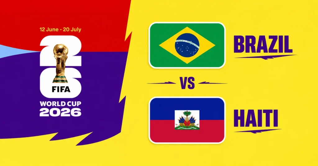 Watch Brazil vs Haiti Live, FIFA World Cup