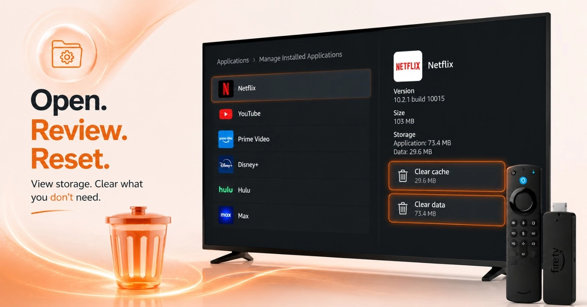 How to Clear Data on Firestick Apps (Step 3)