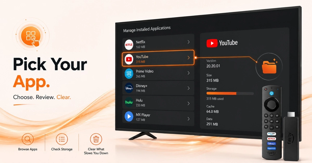 How to Clear Cache on Firestick (Step 3)