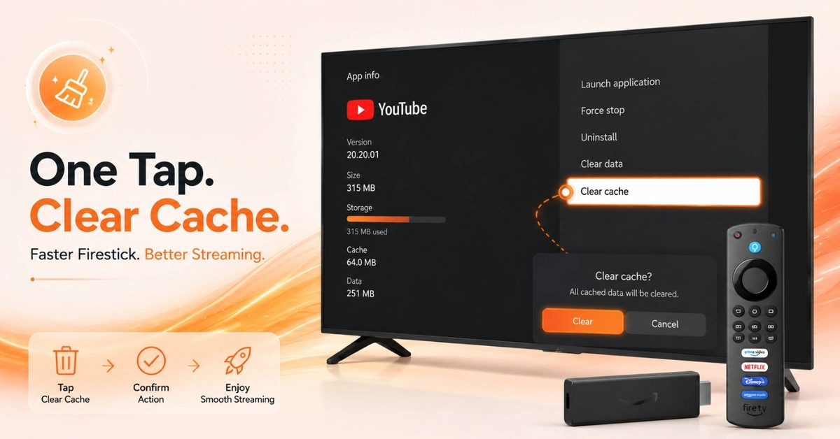 How to Clear Cache on Firestick (Step 4)