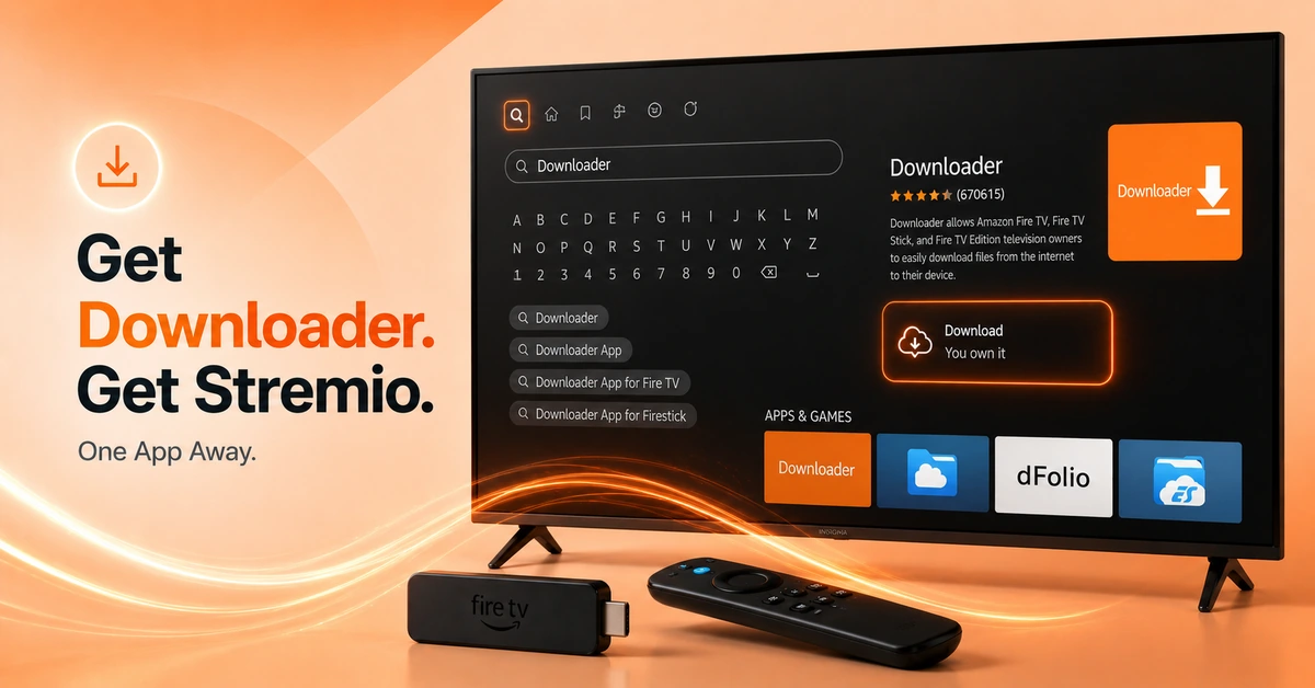How to Install Stremio on Firestick (Step 2)