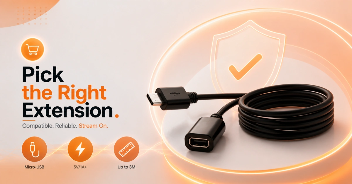 How Do I Extend the Power Cable on Firestick? (Step 2)