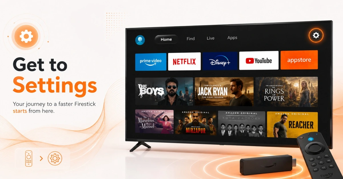 How to Clear Cache on Firestick (Step 1)