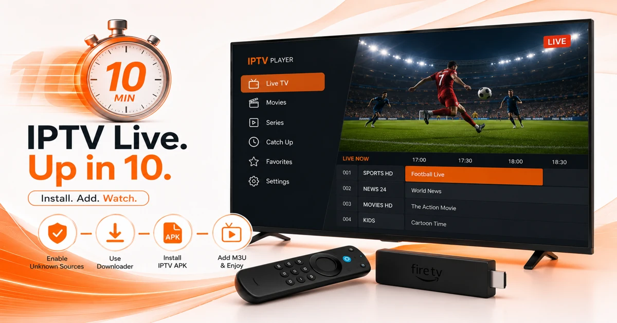 Best IPTV Players for Firestick (2026) Final Step 4