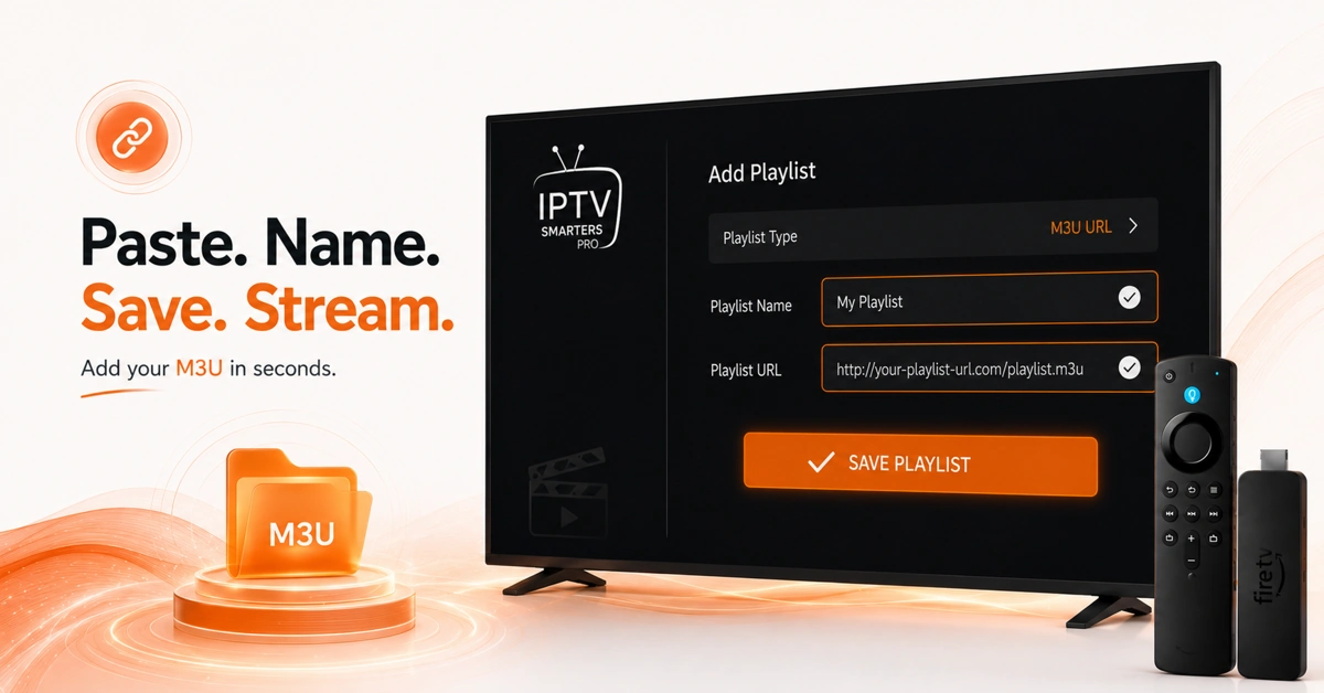 How to Add M3U Playlist to Firestick (Step 3)