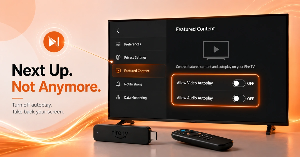 How to Stop Firestick from Showing Recommendations Step 3