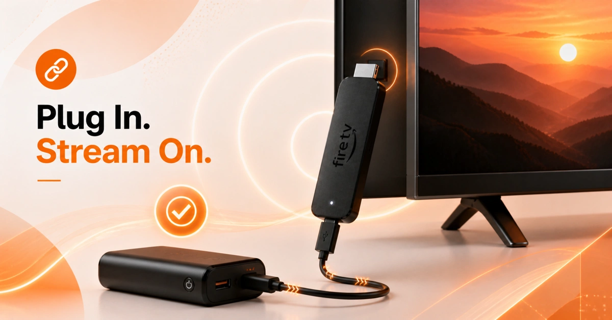 Can Firestick Work Without Being Plugged In? (Step 3)