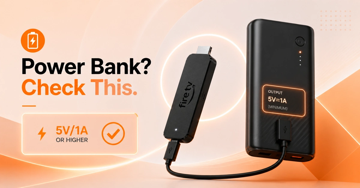 Can Firestick Work Without Being Plugged In? (Step 2)