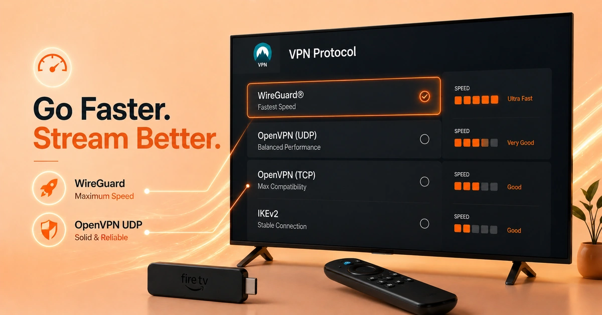 Best VPN Protocol for FireStick Streaming (Step 3)