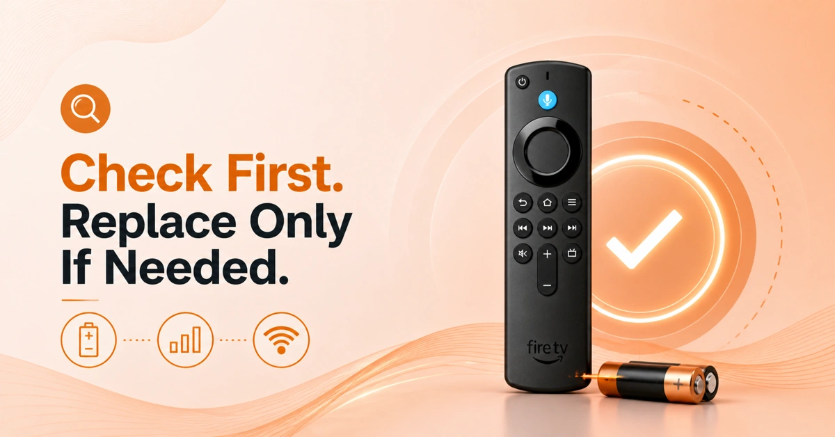 How Do I Replace My Firestick Remote? (Step 1)