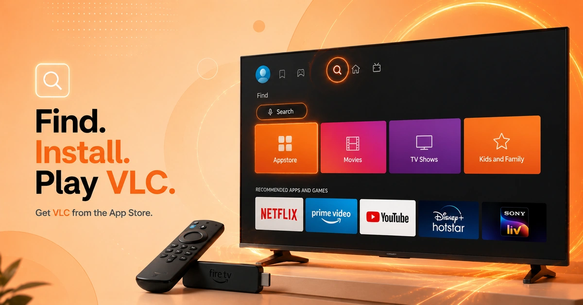 How to Install VLC on Firestick (Step 1)