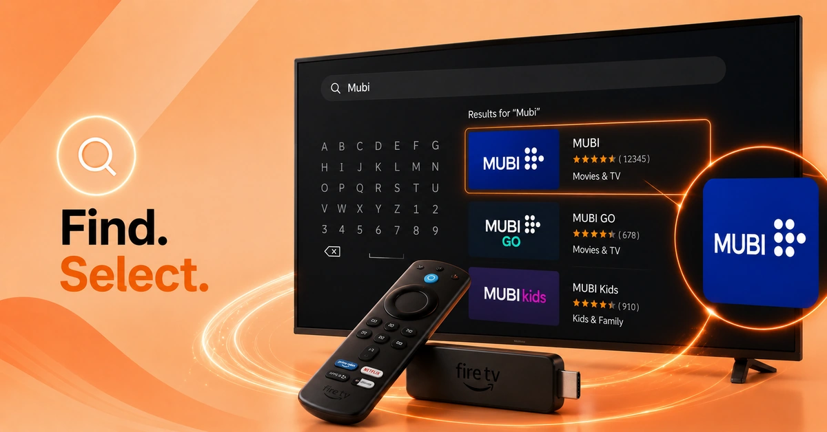 How to Install Mubi on Firestick? (Step 2)