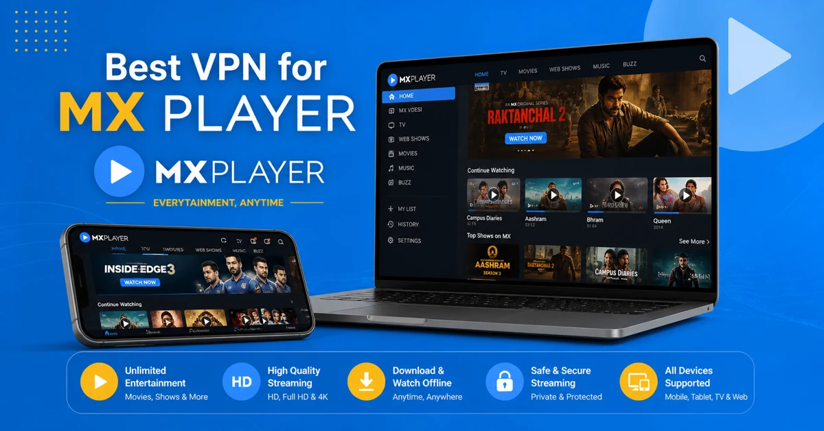 Best VPN for MX Player