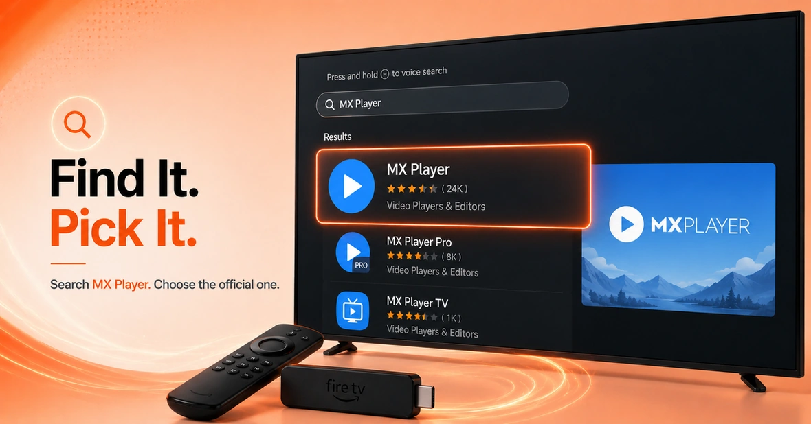 How to Install MX Player on Firestick (Step 1)