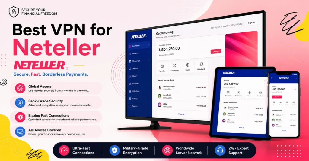 Best VPN For Neteller