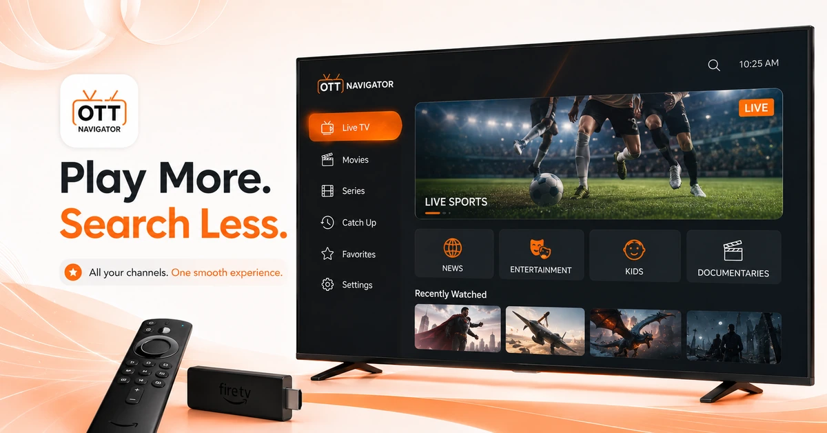 Best IPTV Players for Firestick (2026) No 1