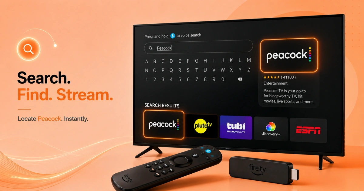 How to Install Peacock on Firestick (Step-by-Step) 2