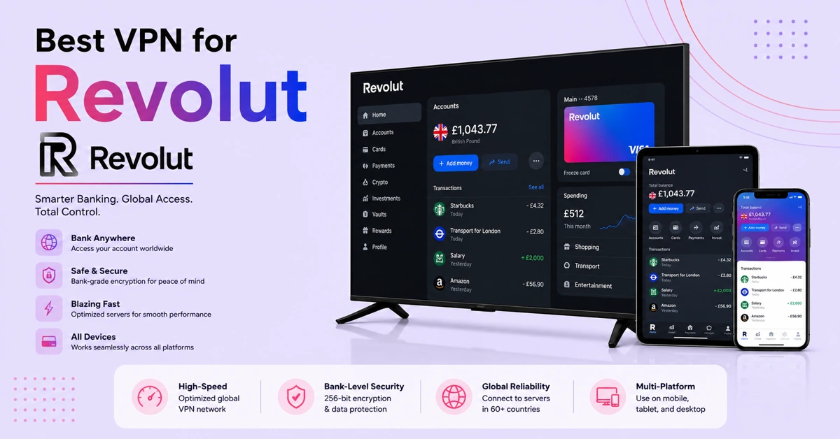 Best VPN For Revolut