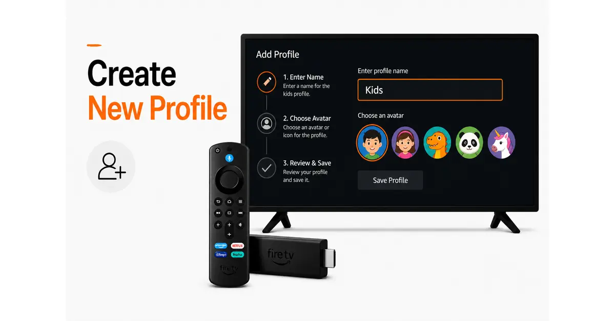 How to Create a Kids Profile on Firestick: Step-By-Step Guide