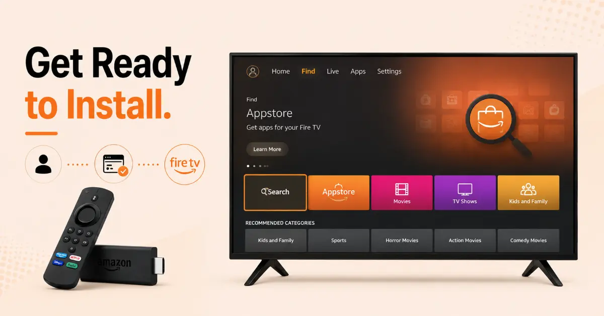 Search TunnelBear on Firestick