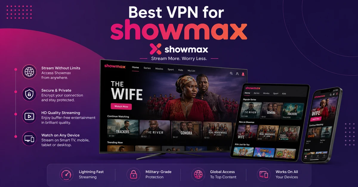 Best VPN for Showmax