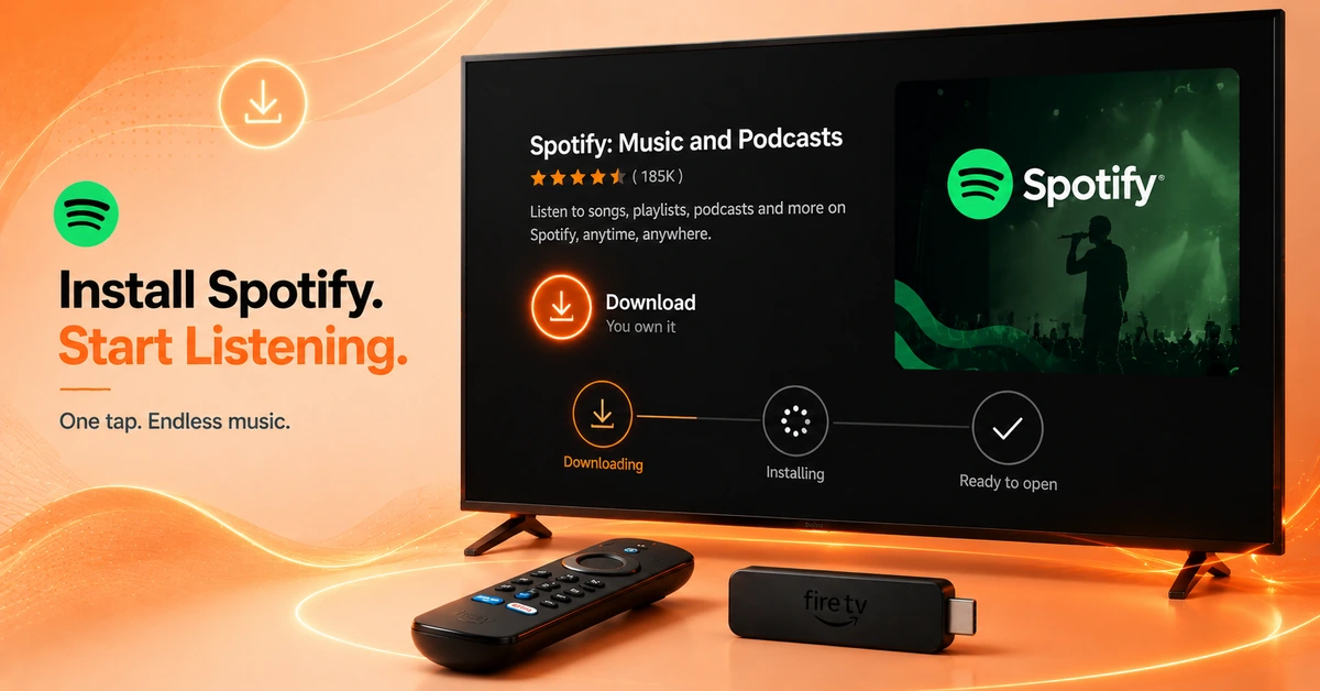 How to Install Spotify on Firestick (Step 3)