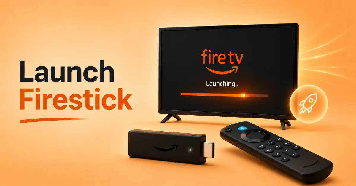 Open the Firestick Home Screen